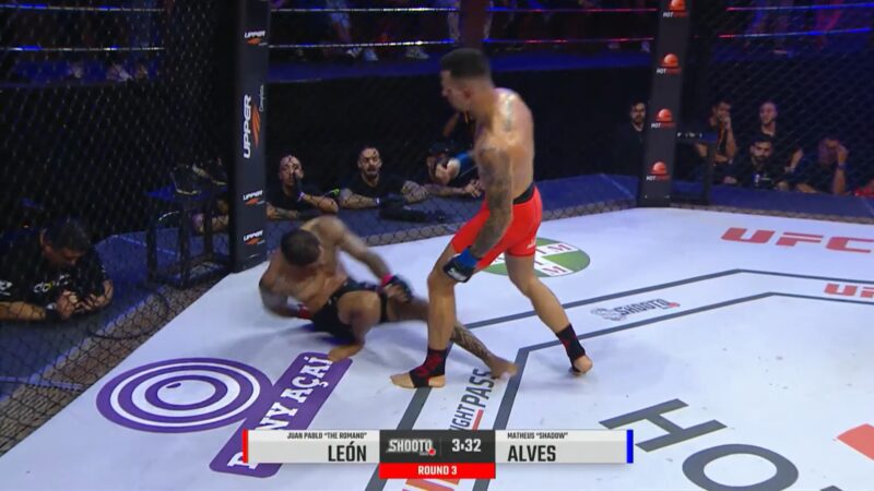 Lutador apaga rival com soco brutal no Shooto Brasil 135; veja