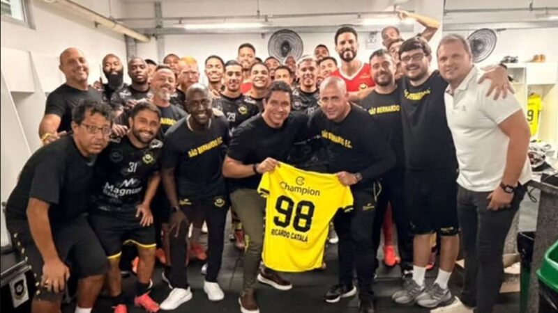 Ricardo Catalá se torna o treinador com mais jogos na história do São Bernardo