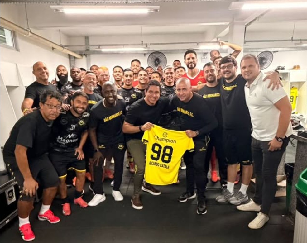 Ricardo Catalá se torna o treinador com mais jogos na história do São Bernardo
