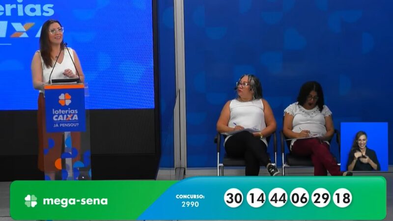 Mega-Sena, concurso 2.990: resultado