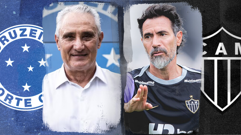 Cruzeiro x Atlético-MG: veterano, Tite encara novato Domínguez na final do Mineiro