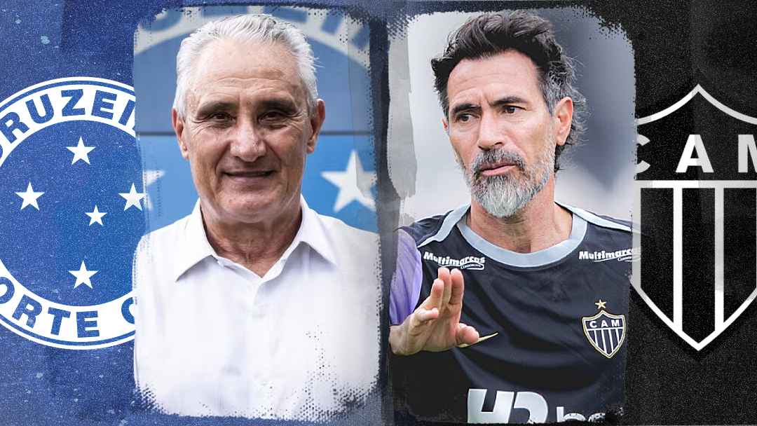 Cruzeiro x Atlético-MG: veterano, Tite encara novato Domínguez na final do Mineiro