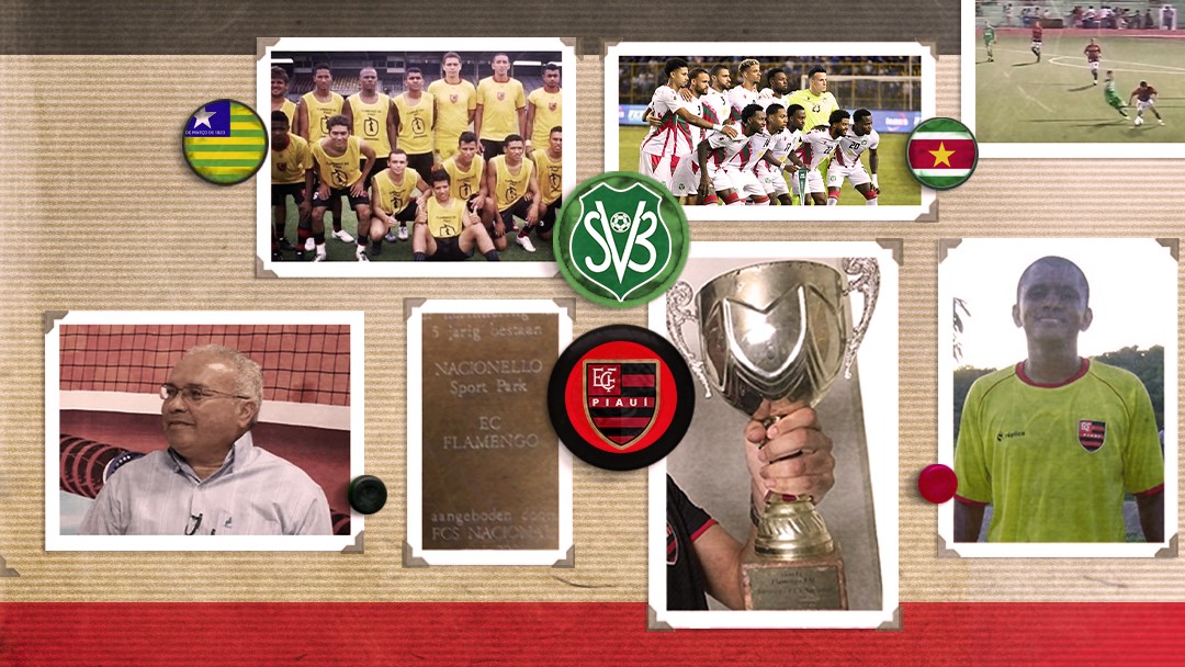 Rumo à Copa em 2026, Suriname teve “rolê aleatório” com Flamengo do Piauí no Caribe há 18 anos