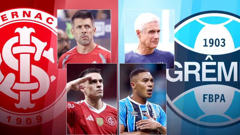 Gre-Nal com mais gols? Grêmio e Inter estão entre times da Série A mais ofensivos no ano
