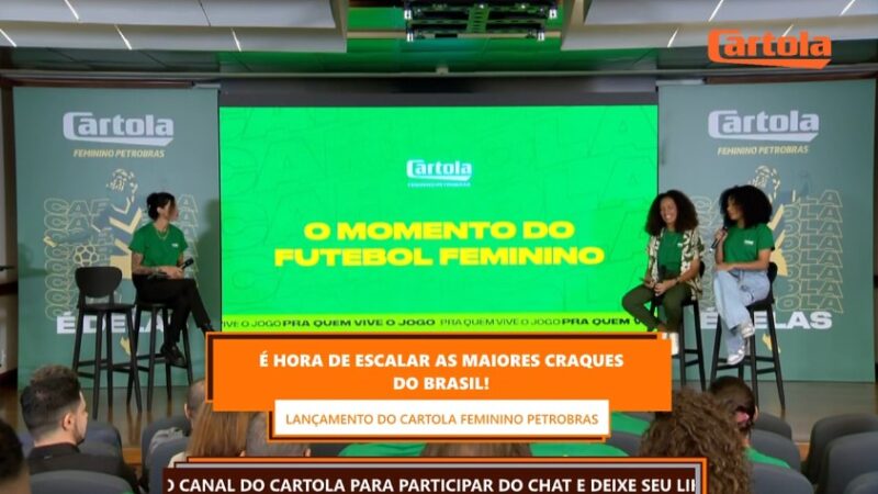 Petrobras oferece bônus de C$ 20 para o início do Brasileirão Feminino no Cartola