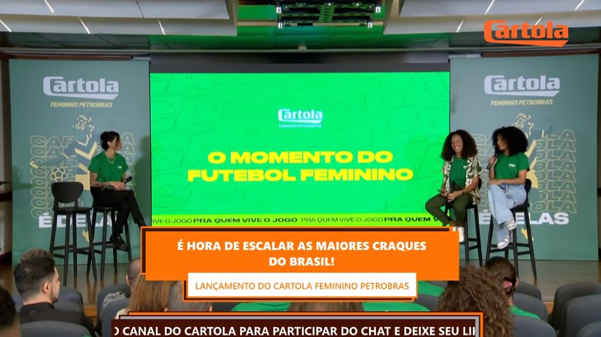 Petrobras oferece bônus de C$ 20 para o início do Brasileirão Feminino no Cartola