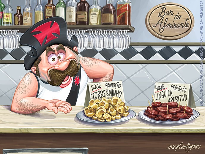Sextou no Bar do Almirante!