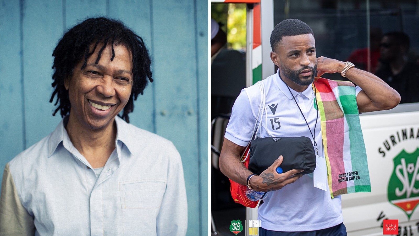 Meia do Suriname, Djavan disputa vaga na Copa e explica nome de cantor: “Meus pais eram fãs”