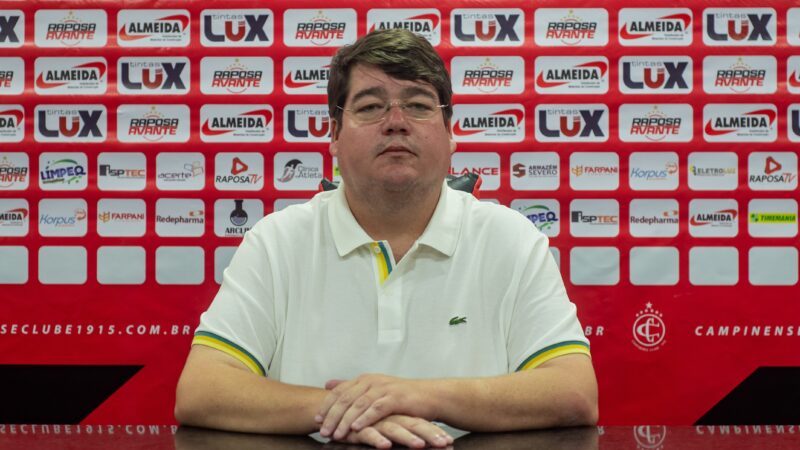 Presidente do Campinense celebra campanha no Paraibano e traça sequência de 2026