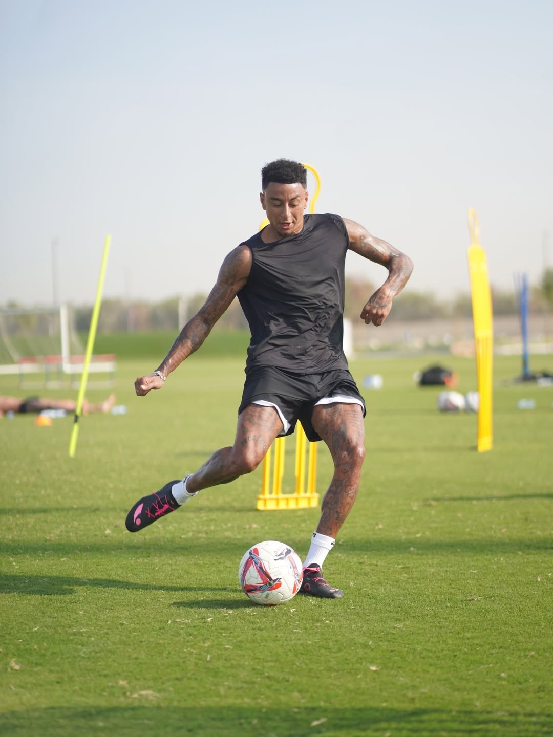Treino do Corinthians: Jesse Lingard faz primeira atividade no CT Joaquim Grava