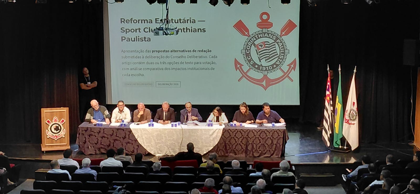 Entenda a briga entre Stabile e Tuma que adiou votação da reforma do estatuto do Corinthians