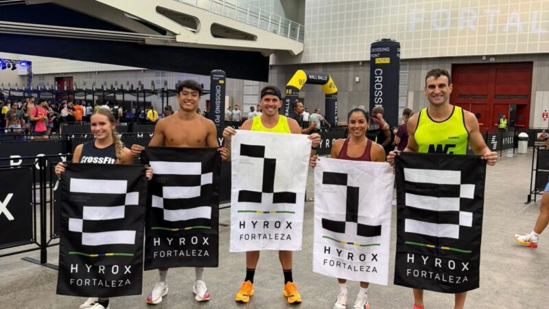 Thays Fernandes conquista título inédito no Hyrox Fortaleza e outros três santistas sobem no pódio