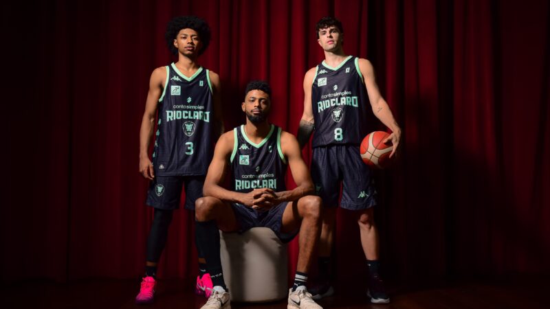 Rio Claro lança uniforme “dark mode” para fase decisiva do NBB