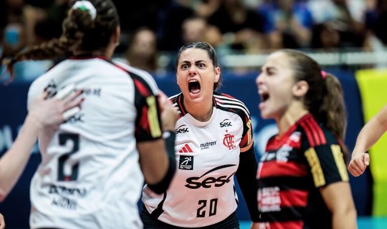 Flamengo supera Sorocaba com facilidade e retoma liderança temporária da Superliga