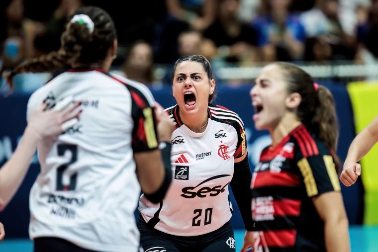 Flamengo supera Sorocaba com facilidade e retoma liderança temporária da Superliga