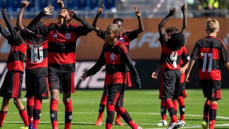 Flamengo perde para o Real Bétis e é vice-campeão do Mundial Sub-12