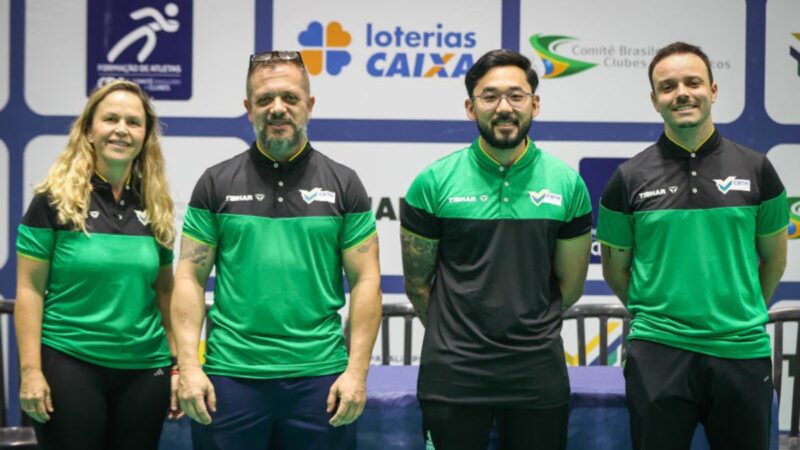 Técnico de Praia Grande assume categorias de base da seleção brasileira de tênis de mesa