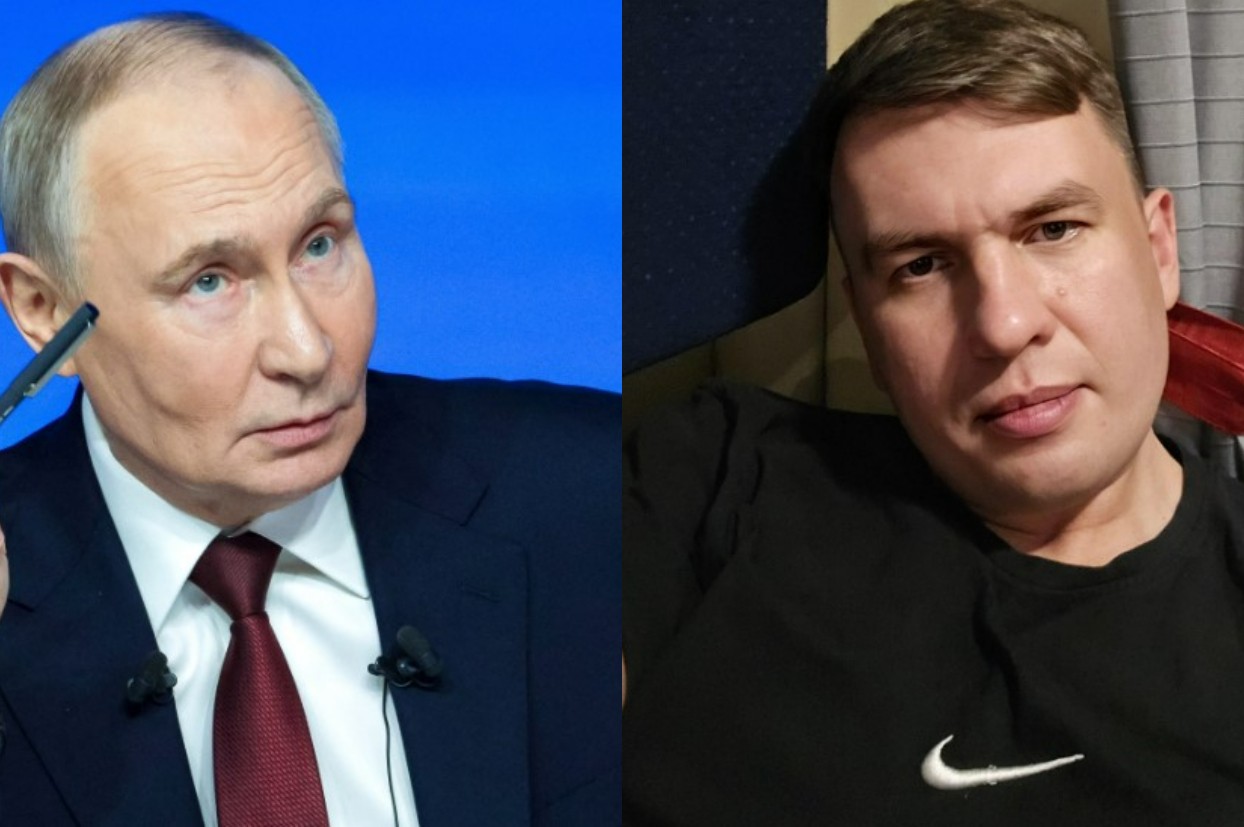 Blogueiro se volta contra Putin e é internado em manicômio