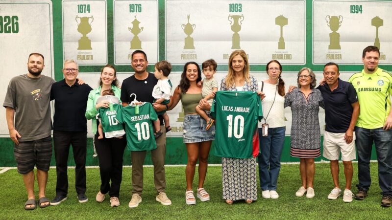 Palmeiras se despede do técnico Lucas Andrade, que vai para a seleção brasileira sub-20