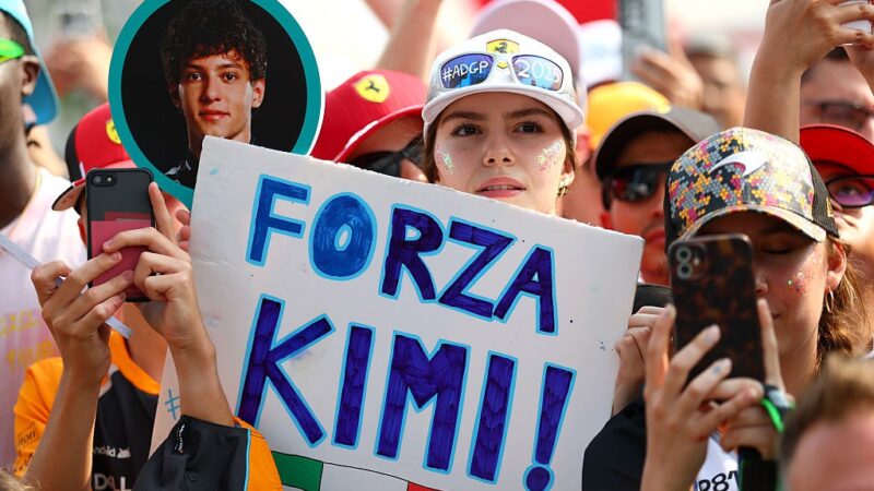 Fisichella destaca popularidade de Antonelli na Itália após fim de jejum