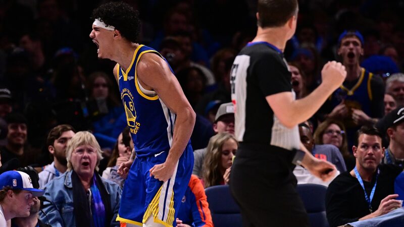 Gui Santos anota duplo-duplo e bate maior pontuação da carreira contra atuais campeões da NBA