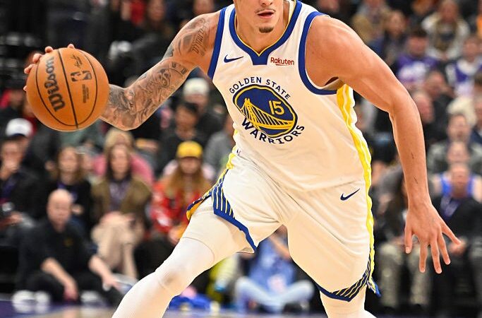 Segundo a mais atuar pelos Warriors, Gui Santos fica perto de duplo-duplo em derrota para o Jazz