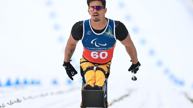 Cristian Ribera é o 5° nos 10km, e Aline Rocha iguala melhor marca nas Paralimpíadas de Inverno