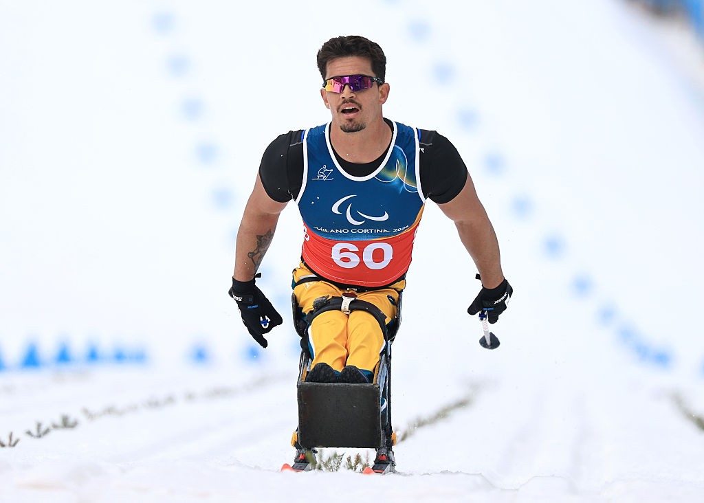 Cristian Ribera é o 5° nos 10km, e Aline Rocha iguala melhor marca nas Paralimpíadas de Inverno