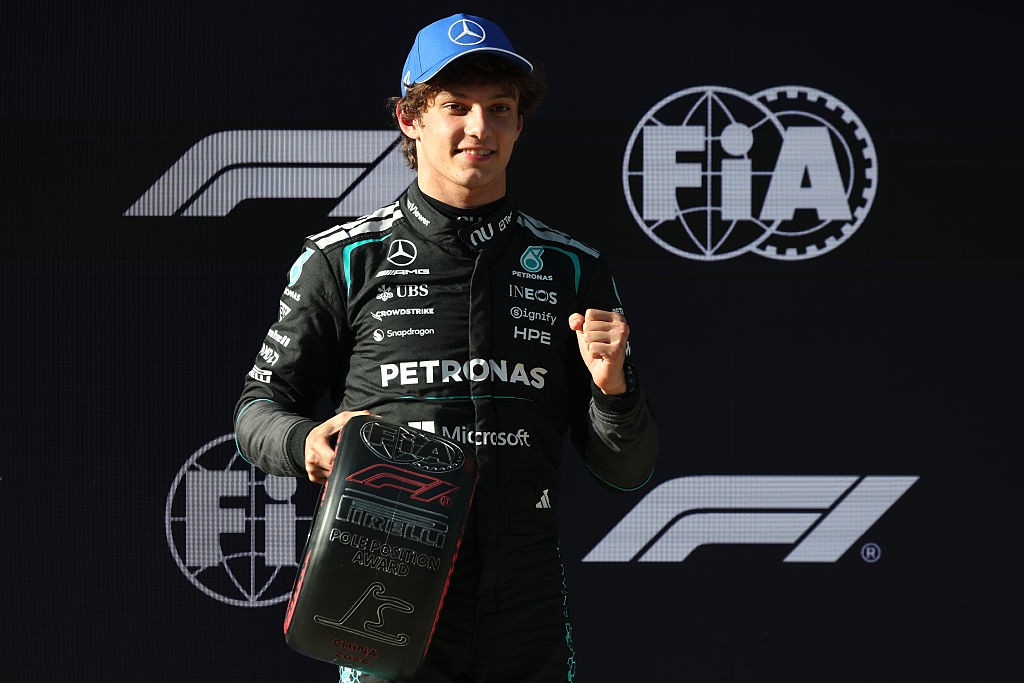 Kimi Antonelli é primeiro piloto italiano pole na F1 em 16 anos