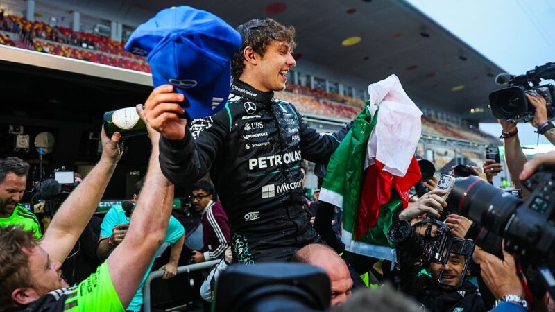 Antonelli conquista primeira vitória italiana na F1 em 20 anos