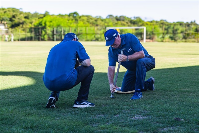 FIFA realiza visita técnica ao CT de Praia do Forte como parte da preparação para Copa de 2027