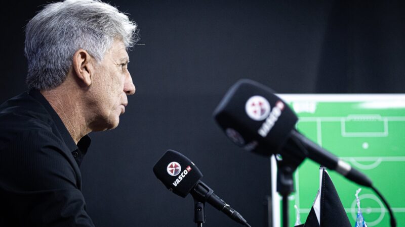 Veja como serão os primeiros dias de Renato Gaúcho no Vasco