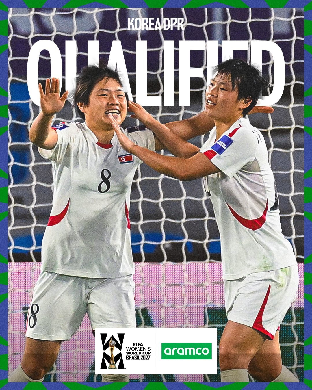 Coreia do Norte garante vaga para a Copa do Mundo Feminina de 2027; veja todas as classificadas