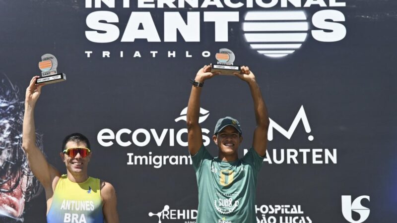 Rafael Caldeira vence o 34º Triathlon Internacional de Santos