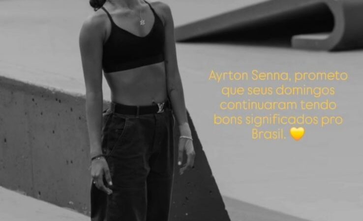 Às vésperas da final do Mundial, Rayssa Leal posta mensagem a Ayrton Senna; entenda