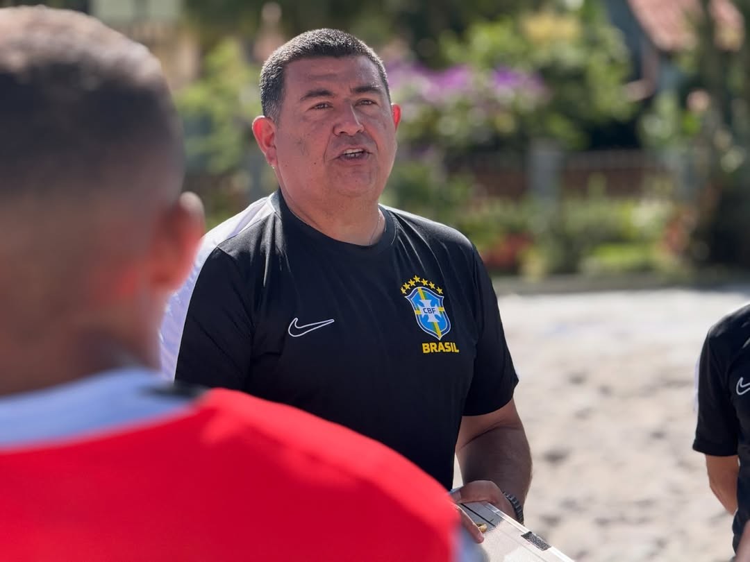 Maranhense Chicão celebra 1º título com a Seleção Brasileira de Futebol de Areia