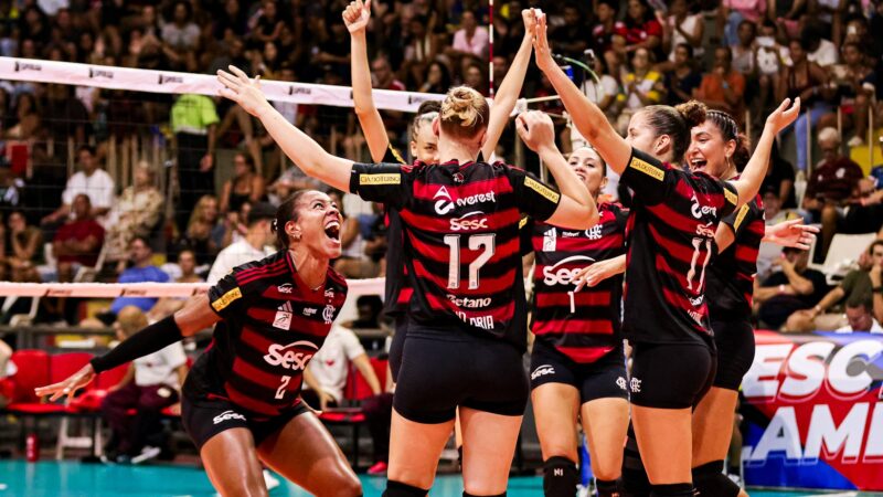 Superliga: Sesc-Flamengo tenta manter liderança na última rodada, e Flu aguarda adversário