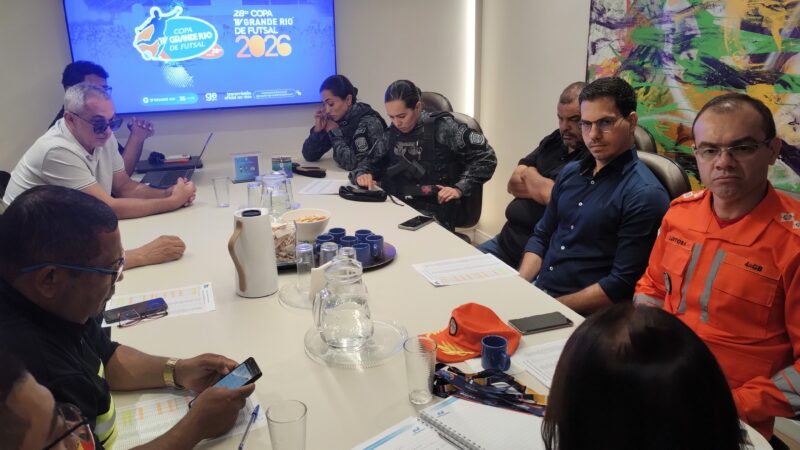 Copa TV Grande Rio de Futsal define esquema de segurança para 28ª edição