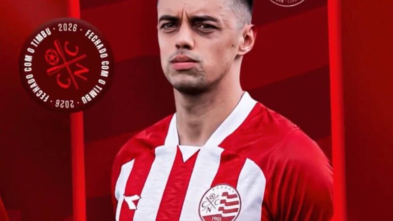 Náutico oficializa contratação do lateral-direito Matheus Ribeiro, ex-Atlético-GO