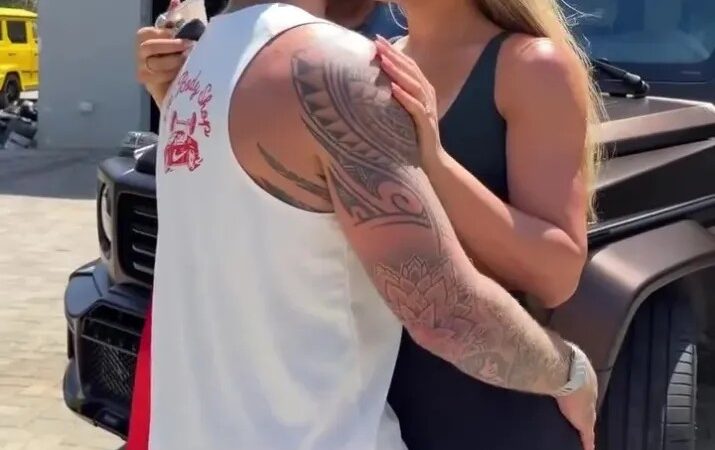 Jake Paul presenteia a noiva Jutta Leerdam com carrão de R$ 2,6 milhões