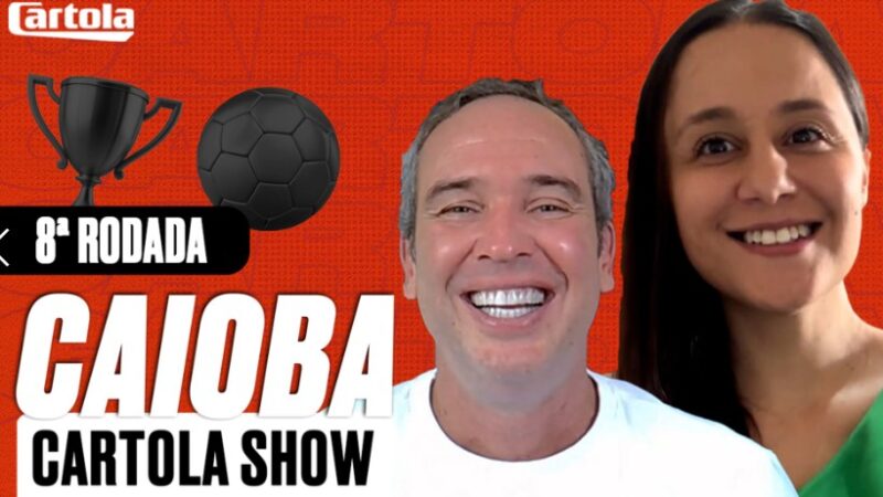 Caioba Cartola Show: depois de superar Caio Ribeiro, Jéssica dá dicas para a rodada #8