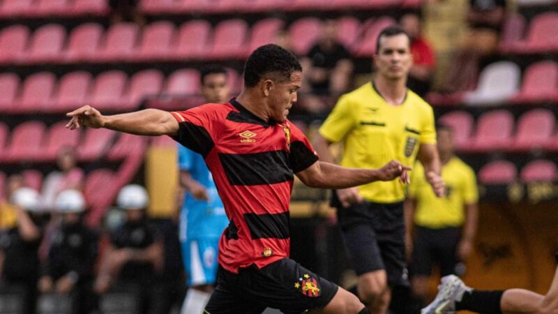 Atacante assina contrato profissional com o Sport e multa ultrapassa R$ 300 milhões