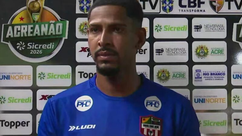 “A classificação está aberta”, diz goleiro do Santa Cruz-AC após empate com Humaitá
