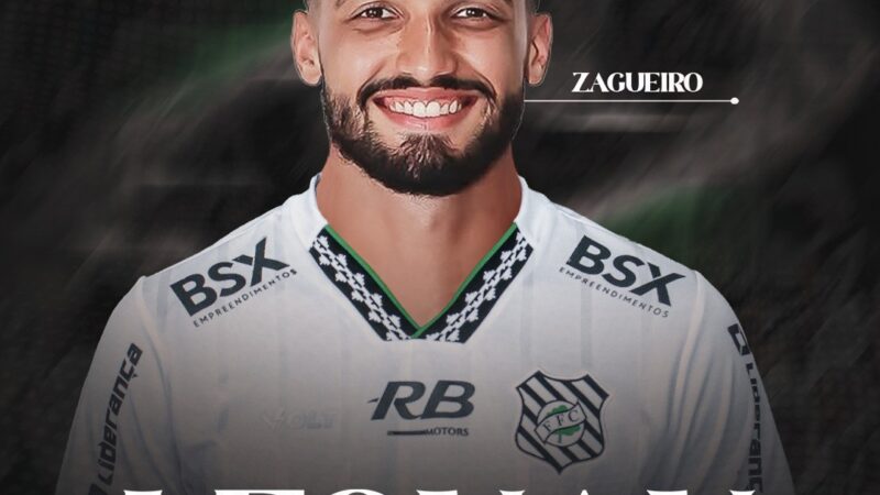 Figueirense acerta empréstimo do zagueiro Leonan até fim de 2026