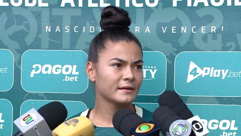 Letícia projeta estreia pelo Atlético-PI e avalia adaptação ao novo clube: “Estou me reencontrando”