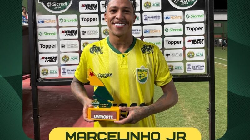 Em postagem, atacante Marcelinho Júnior se despede do Galvez: “Minha eterna gratidão”