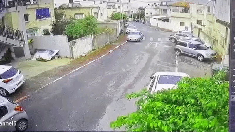 Israelenses escapam por segundos de serem atingidos por míssil em Tel Aviv; VÍDEO