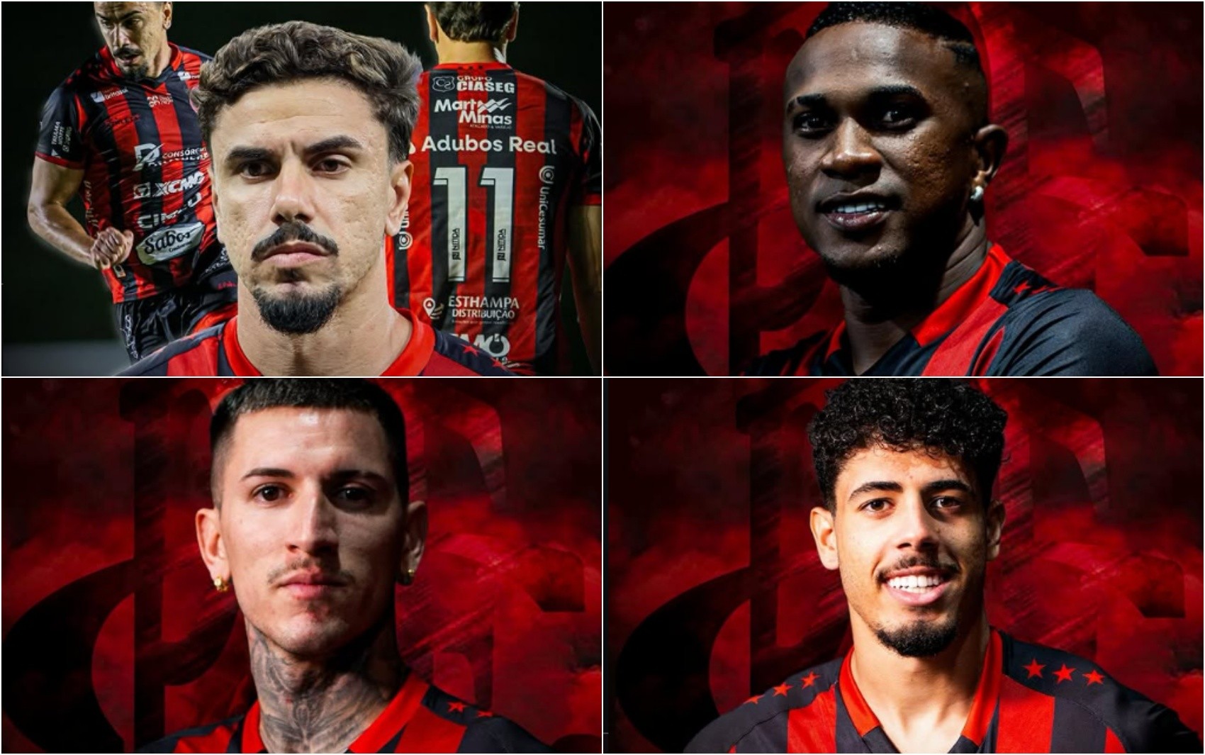 Pouso Alegre renova com atacante Thiago Rubim e anuncia mais três reforços para a Série D do Brasileiro