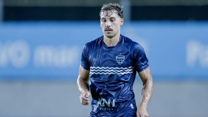 Barra anuncia mais uma saída de jogador antes da estreia na Série C