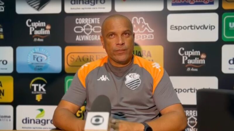 Osny se irrita com derrota e critica elenco do Comercial após eliminação na A4